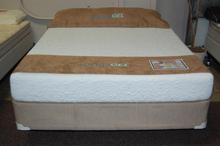 gel infused latex foam mattress