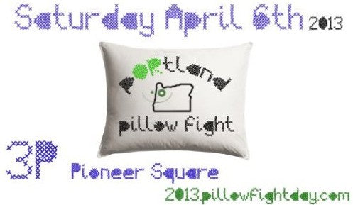 International Pillow Fight Day, Portland-Style