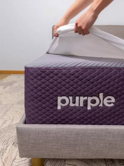 Purple Waterproof Mattress Protector