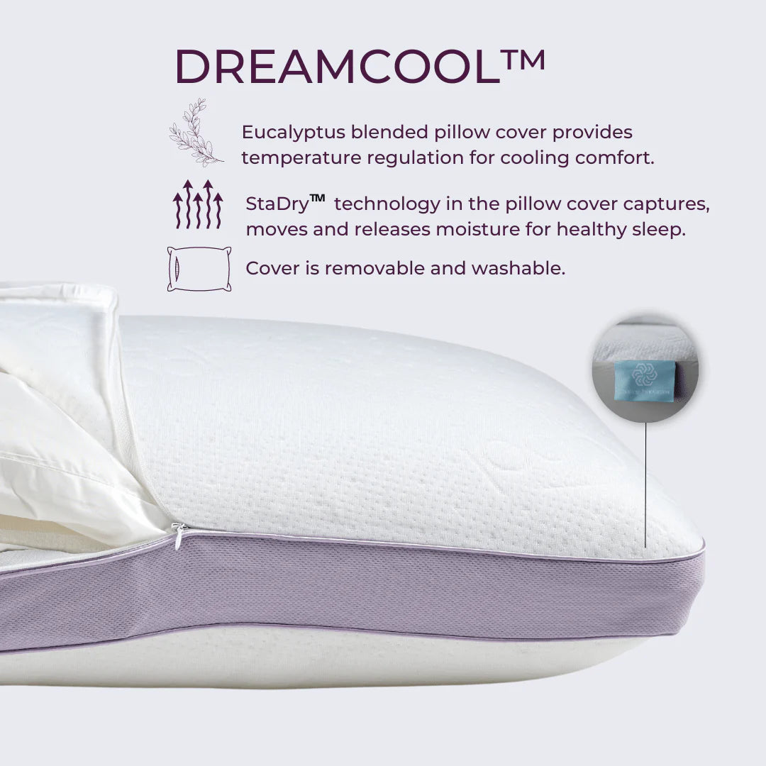 DreamFit Adjustable Duo Pillow