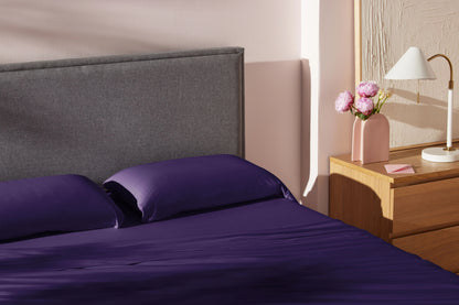 Purple SoftStretch Sheet Set