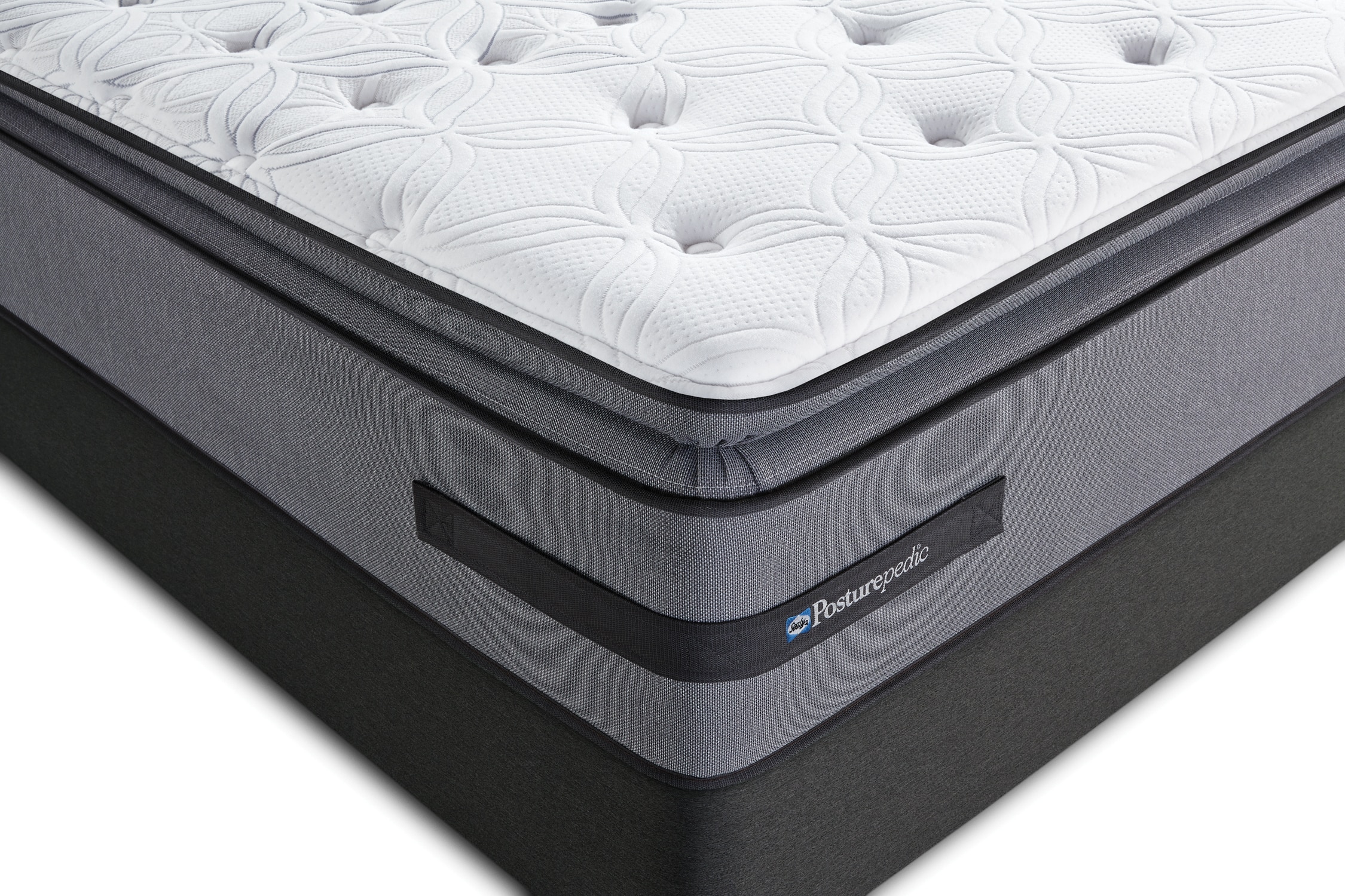 sealy tattershall plush european pillowtop queen mattress