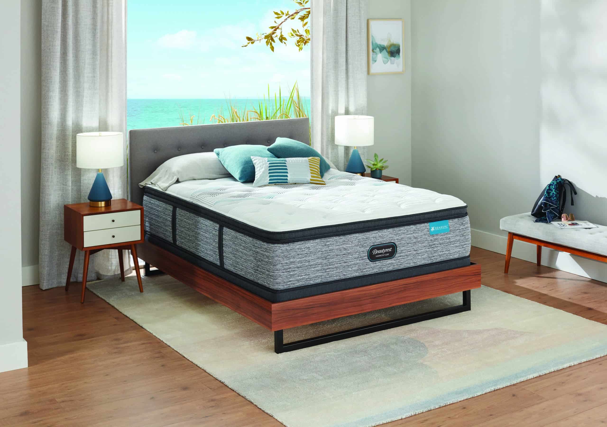 beautyrest harmony maui series plush pillow top mattress