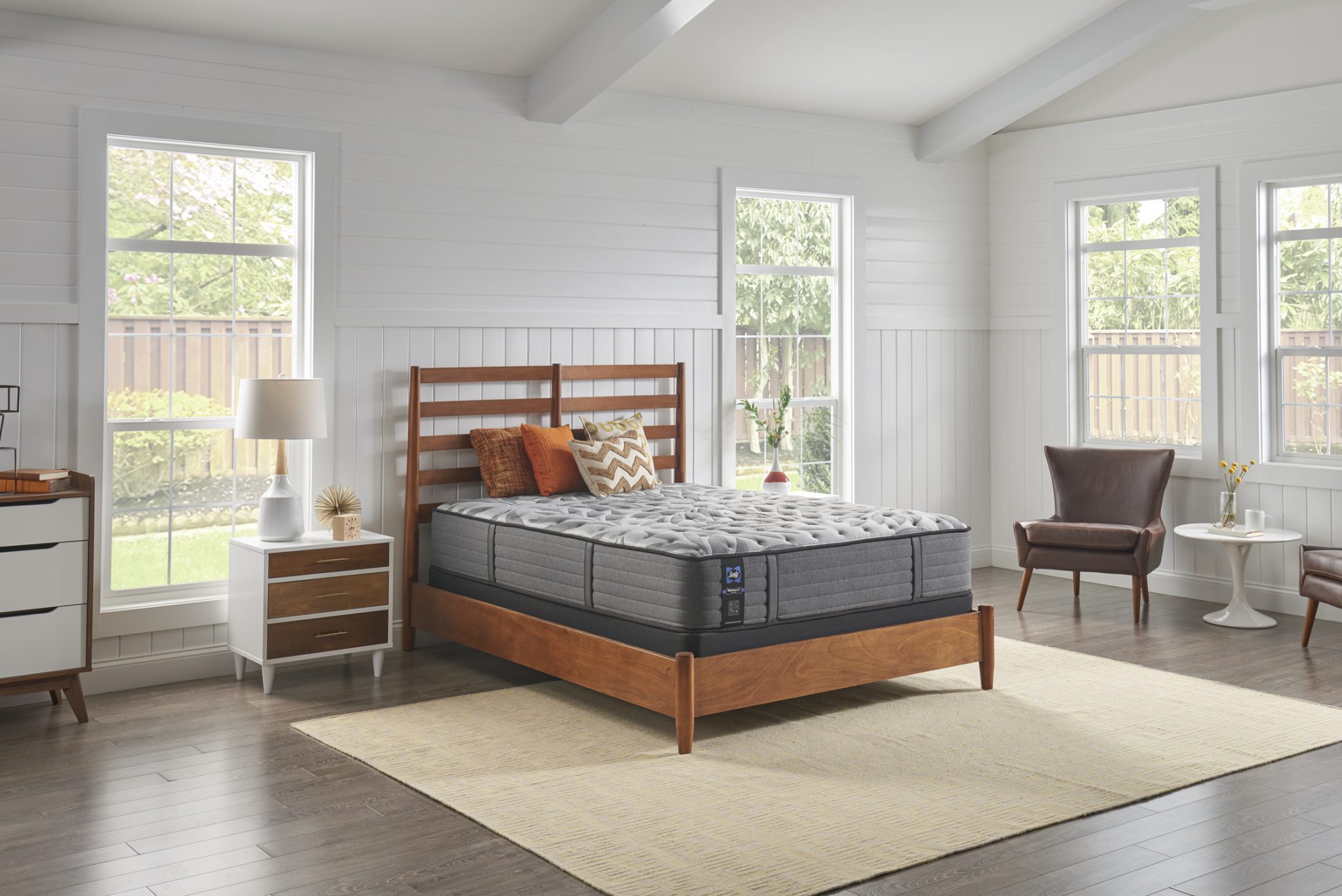 cloud sealy posturepedic twin mattress and bed frame